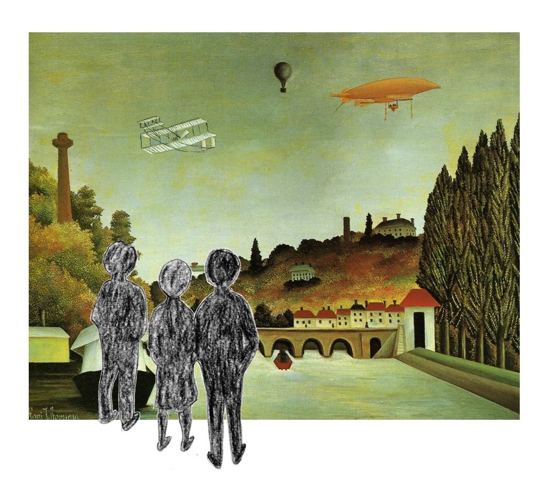 Henry Rousseau, Most v Sévres, 1908